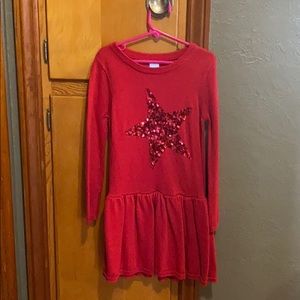 Red star dress